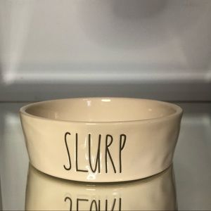 Slurp Rae Dunn dog / cat bowl